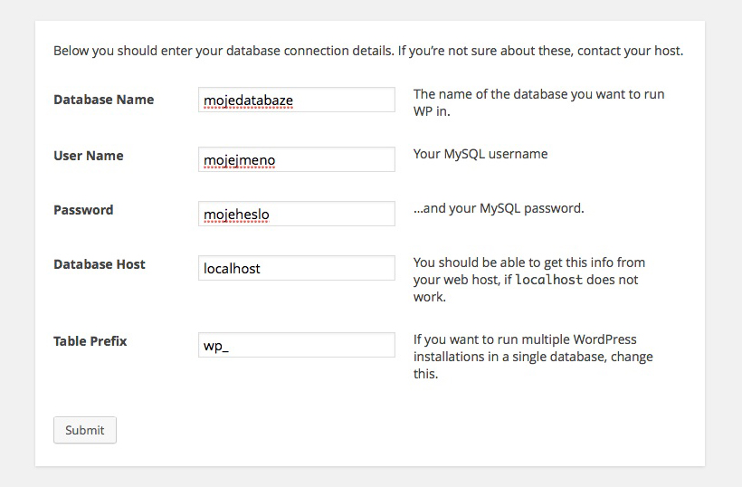 Jak na WordPress – Instalace WordPress